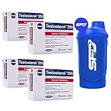 4x Megabol Testosterol 250 + 1x SFD Shaker Gratis dazu! | 30 Kapseln je Packung...