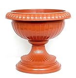 POKM Toolsmarket GmbH Pflanzkübel Blumenspindel Pflanzschale Euro ∅41cm Terracotta