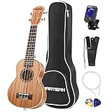 MARTISAN Sopran Ukulele 21 Zoll Professional Ukulele Hawaii Gitarre Aquila Saiten mit...