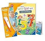 tiptoi Ravensburger Set: Meine Lern-Spiel-Welt - Zahlen und Mengen (Kinderbuch) + 00110...
