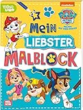 PAW Patrol: PAW Patrol: Mein liebster Malblock: Mehr als 120 neue Ausmalbilder (ab 3...