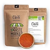 2 kg Chilipulver | Chilischoten gemahlen | scharfes Pulver | Chilli rot von Taste Market