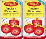 Aeroxon – Ameisenköderdose für Innen (6 Dosen)– Ameisenfalle, Ameisen Köderdose...