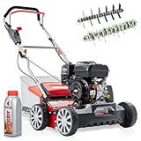 HECHT 2-IN-1 Benzin Vertikutierer mit Briggs & Stratton Motor – 4,2 kW/5,7PS – 40 cm...