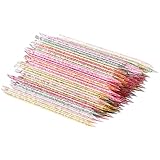 Cozlly 100Pcs Nagelhautschieber Plastik, Bunt Profi Nagelhautschieber Spatel...