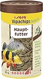 sera Vipachips Nature 250 ml - Hauptfutter aus Chips mit 4% Insektenmehl,...