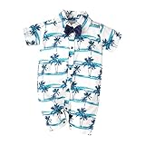 Baby Overall Jungen Playsuit Strampler Daunen Strandkleidung Monate Knopf Neugeborenes...