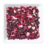 Teehaus Grünfieber - 1kg Geschnittener Hibiskus – Erfrischend & Fruchtig – Ideal für...