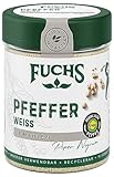 Fuchs Gewürze - Pfeffer weiß gemahlen - Pfeffer aus dem Amazonasgebiet, für helle...