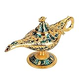 MAGT Aladdin Lampe, Metall geschnitzt Hollow Legend Lampe Hohl Aladdin Magic...