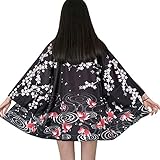 G-LIKE Japanische Kimonos Damen Kleiung - Traditionell Haori Kostüm Robe Tokio...