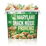 Maryland Snack Nüsse Provence 275g Becher – Mediterran gewürzte Nussmischung mit...