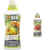 COMPO Bio Zitruspflanzendünger 500 ml + Bio Tomatendünger 1 l
