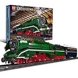 Mould King 12007 Technik BR18 201 German Express Dampflokomotive,Modellbausatz...