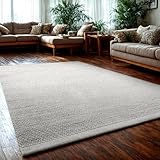 MY-RUG Natürlicher Wollteppich WoolHeaven aus Schurwolle, 120 x 170 cm, in Beige -...