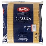 Barilla Hartweizen Pasta Spaghetti n. 5 – 1er Pack (1x5kg)