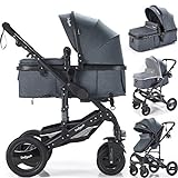 Daliya Bambimo 2in1 Kinderwagen - Kombikinderwagen 9-Teiliges Set incl....