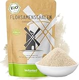 Flohsamenschalen gemahlen BIO 1000g (1 kg) I 99% Reinheit I Flohsamenschalenmehl low carb...