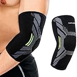 NativoDex Ellenbogenbandage - Kompression Ellenbogen Bandage für Tennisarm und...