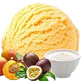 Joghurt Pfirsich Maracuja Geschmack 1 Kg Gino Gelati Eispulver Softeispulver...