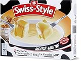 Swiss-Style Fondue-Käse 'Moitié-Moitié' - 800g Käsemischung aus zart...