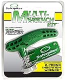 Soft Spikes Unisex-Adult Softspikes Multi Wrench Kit + Cleat Ripper, Green, ONE