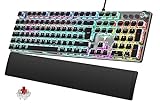 TECURS Mechanische Gaming Tastatur - QWERTZ Mechanical Keyboard mit Magnetische...