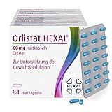 Orlistat HEXAL® 60 mg Hartkapseln (3x84 St.) | Effektiver abnehmen | Mit 3-fach-Wirkung