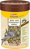 sera Viformo Nature 100 ml - Futtertabletten für Welse mit 4% Gammarus und vitaminreichen...