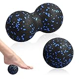 Xzeemo Faszienball Set (Einzelball + Doppelball), Massageball Faszien Ball, Trigger Point...