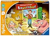 Ravensburger tiptoi Spiel 00125 Rätselspaß auf dem Bauernhof - Lernspiel ab 3 Jahren,...