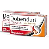 Doppelpack DOBENDAN Direkt Zuckerfrei Lutschtabletten bei starken Halsschmerzen &...