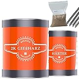 BEKATEQ Epoxidharz Set BK-450EP Gießharz zum ausbessern und reparieren - 1,5kg...