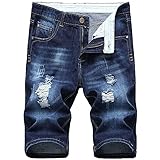 Vovotrade Herren Jeans Kurz Shorts Destroyed Jeans Kurze Hose Jeanshose Chinos Cargo Hose...