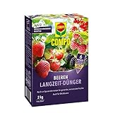 COMPO Beeren Langzeit-Dünger für Beeren, Obst und Feingemüse, Umweltschonendere...