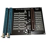 KOUTOUMOR PC AGP PCI-E X16, Doppelzweck-Steckdosentester, Bildanzeige, Videokarten-Tester,...