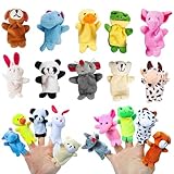 10 Stücke Fingerpuppen, Fingerpuppen Baby, Fingerpuppen für Kinder, Handpuppe,...