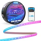 Govee RGBIC LED Strip Light M1, Aufgerüstete RGBIC Technologie, WiFi LED Strip 2m, Alexa...