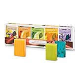 Sanct Bernhard Seifen-Set 5er Pack Heublumen-, Orangen-, Limetten-, Ringelblumen- und...