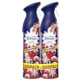 Febreze Lufterfrischer (2x300 ml) Winterbeeren, Raumspray entfernt Gerüche und...