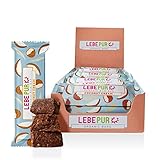 Lebepur Bio Energieriegel Coconut Cream 15x50g | veganer Riegel auf Dattelbasis |...