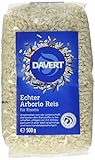 Davert Arborio Reis weiß für Risotto, 4er Pack (4x 500 g) - Bio