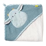 Fehn Badetuch Baby Drache - Badehandtuch Kinder Poncho aus Frottee - Handtuch...