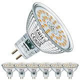 EACLL GU5.3 LED Warmweiß 6.5W Ersetzt 50W MR16 Halogen Leuchtmittel, 6er-Pack....