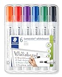 STAEDTLER Whiteboard Marker Lumocolor, trocken und rückstandsfrei abwischbar von...