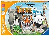 Ravensburger tiptoi Spiel 00171 Tiere der Welt, Erkenne die Tiere anhand ihrer...