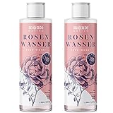 Rosenwasser Monte Nativo 2x200ml (400ml) | zur Gesichtsreinigung und Gesichtspflege |...