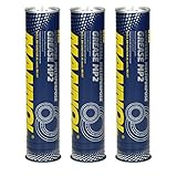 ECD Germany 3X Mannol MP-2 MP2 400g Universal Mehrzweckfett Kartusche - Universal...