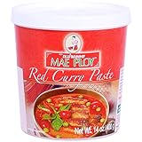 Mae Ploy Würzpaste Curry rot Cup (1 x 400 g)