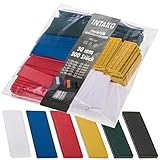 INTAKO Verglasungsklötze Kunststoff - Set Mix 300 Stück - 30 x 100 mm - Sechs Höhen von...